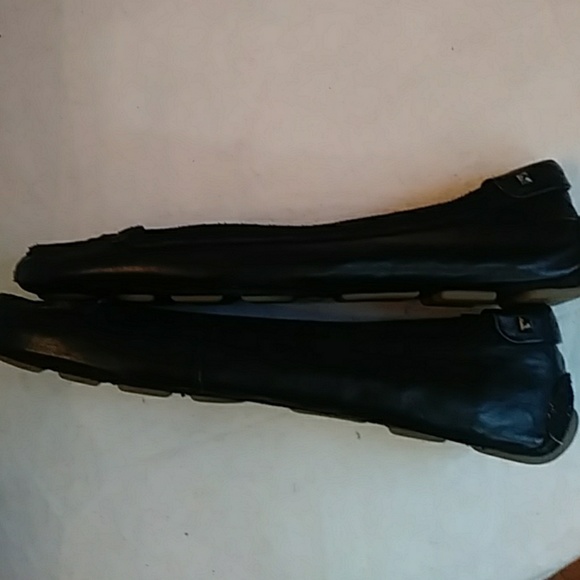 Calvin Klein Jeans black leather moccasins-sz 8 - Picture 3 of 6
